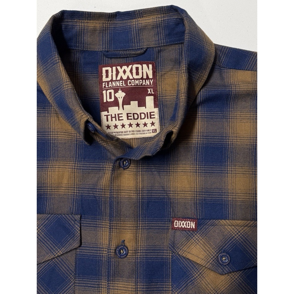 Dixxon Flannel Men's XL The Eddie Plaid Long Sleeve